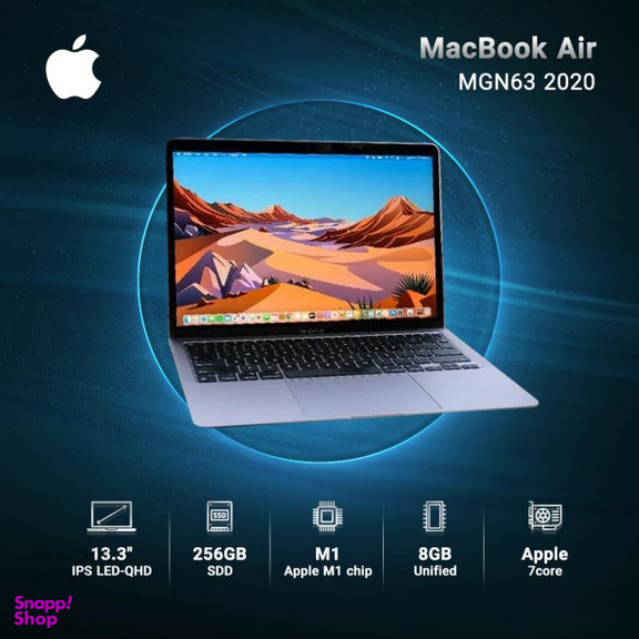لپ تاپ 13 اینچی اپل مدل MacBook Air MGN63 2020