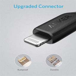 کابل تبدیل USB به لایتنینگ انکر (Anker) مدل A8813 طول 1٫8 متر