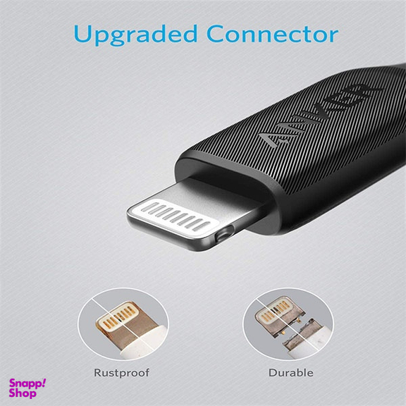 کابل تبدیل USB به لایتنینگ انکر (Anker) مدل A8813 طول 1٫8 متر