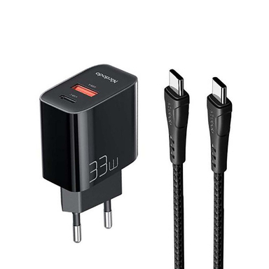 شارژر دیواری مک دو دو مدل CH-0922 به همراه کابل تبدیل USB-C