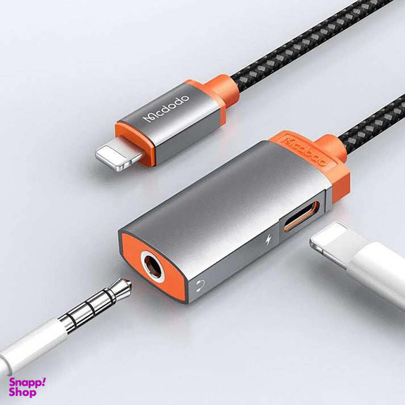 مبدل لایتنینگ به لایتنینگ AUX مک دو دو (Mcdodo) مدل CA-6710