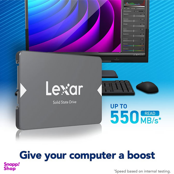 اس اس دی اینترنال لکسار (Lexar) مدل NS100 ظرفیت 256 گیگابایت