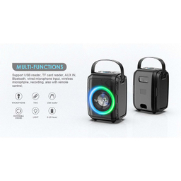 اسپیکر بلوتوثی دابلیو-کینگ (W-King) مدل T9S