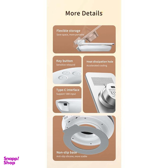 شارژر بی سیم مک دو دو (Mcdodo) مدل CH-1610