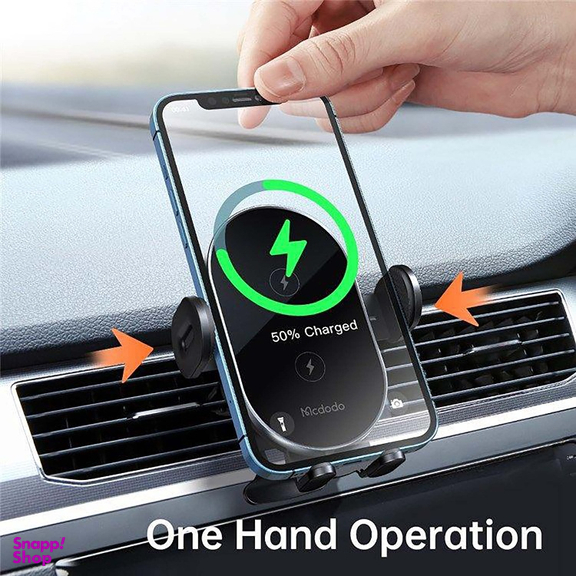 پایه نگهدارنده و شارژر بی سیم گوشی موبایل مک دو دو (Mcdodo) مدل MC1600