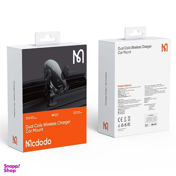 پایه نگهدارنده و شارژر بی سیم گوشی موبایل مک دو دو (Mcdodo) مدل MC1600