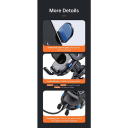 پایه نگهدارنده و شارژر بی سیم گوشی موبایل مک دو دو (Mcdodo) مدل MC1600