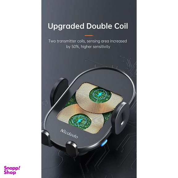 پایه نگهدارنده و شارژر بی سیم گوشی موبایل مک دو دو (Mcdodo) مدل MC1600