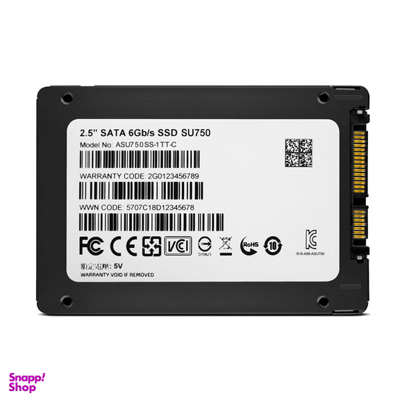 حافظه SSD اینترنال ای دیتا مدل SU750 ظرفیت 256 گیگابایت