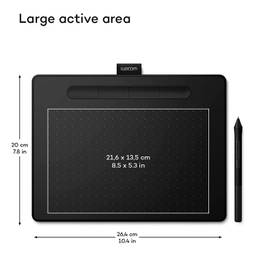 قلم نوری وکام مدل Intuos Medium Bluetooth CTL-6100WLK/E-N