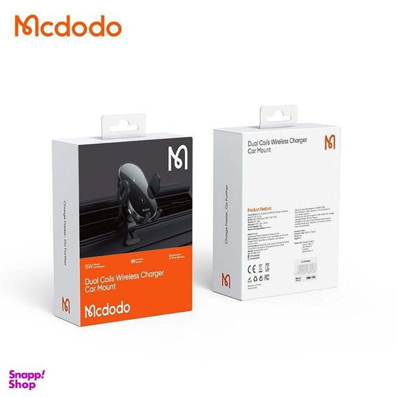 پایه نگهدارنده و شارژر بی سیم گوشی موبایل مک دو دو (Mcdodo) مدل CH-160