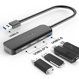 هاب 4 پورت USB3٫0 لنوو (Lenovo) مدل A601 Youth Edition رنگ مشکی