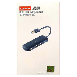 هاب 4 پورت USB3٫0 لنوو (Lenovo) مدل A601 Youth Edition رنگ مشکی