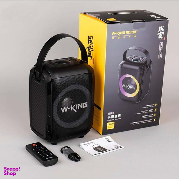 اسپیکر بلوتوثی قابل حمل دابلیو-کینگ (W-King) مدل T9 mini