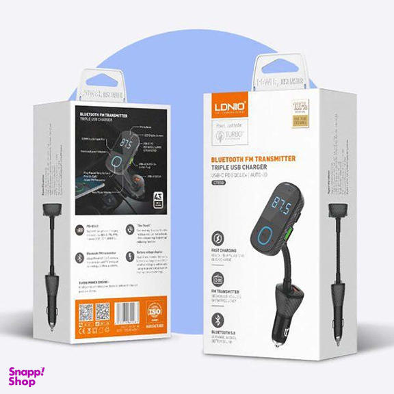 شارژر فندکی الدینیو (Ldnio) مدل C705Q