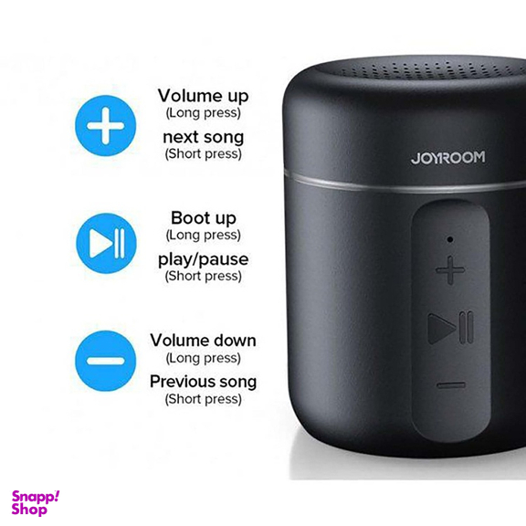 اسپیکر بلوتوثی قابل حمل جوی روم (JoyRoom) مدل JR-ML02