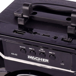 اسپیکر بلوتوثی قابل حمل مچر (Macher) مدل AS-KK02