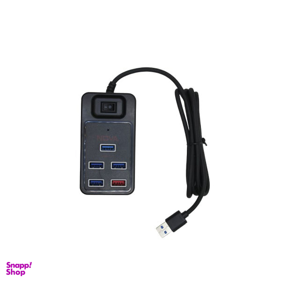 هاب پنج پورت USB3٫0 نوا (Nova) مدل X800