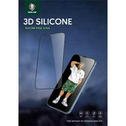 محافظ صفحه نمایش گرین (Green) مدل Silicone-Plus مناسب برای گوشی موبایل اپل iPhone 13/ IPhone 13 Pro