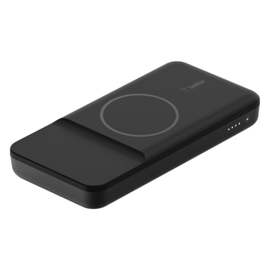 شارژر بی سیم و پاوربانک قابل حمل بلکین (Belkin) مدل BPD001btBK با ظرفیت 10000 میلی آمپر