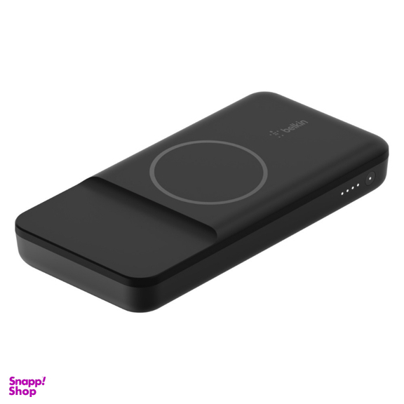 شارژر بی سیم و پاوربانک قابل حمل بلکین (Belkin) مدل BPD001btBK با ظرفیت 10000 میلی آمپر