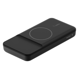 شارژر بی سیم و پاوربانک قابل حمل بلکین (Belkin) مدل BPD001btBK با ظرفیت 10000 میلی آمپر