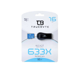 کارت حافظه microSD HC تروبایت مدل 533X V10 کلاس 10 استاندارد UHS-I U1 ظرفیت 16 گیگابایت