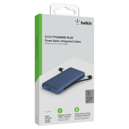 شارژر همراه بلکین (Belkin) مدل BPB006btBLU BoostCharge ظرفیت 10000 میلی آمپر ساعت