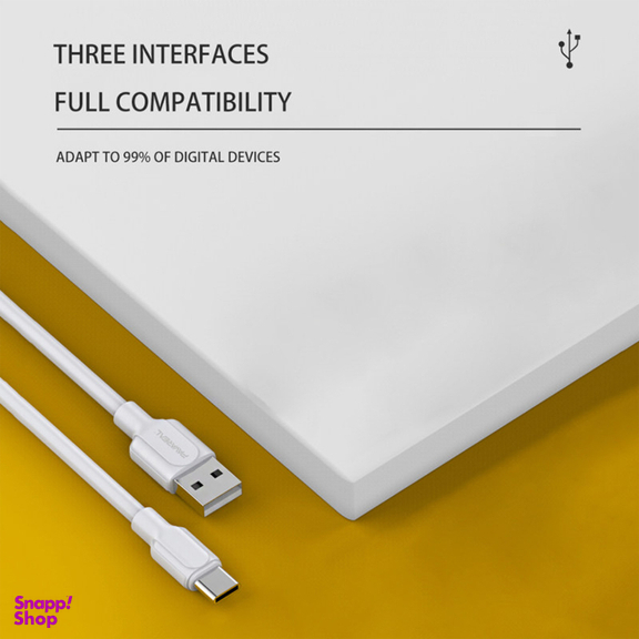 کابل تبدیل USB به USB-C پاواریال (Pavareal) مدل DC-127 طول 1 متر