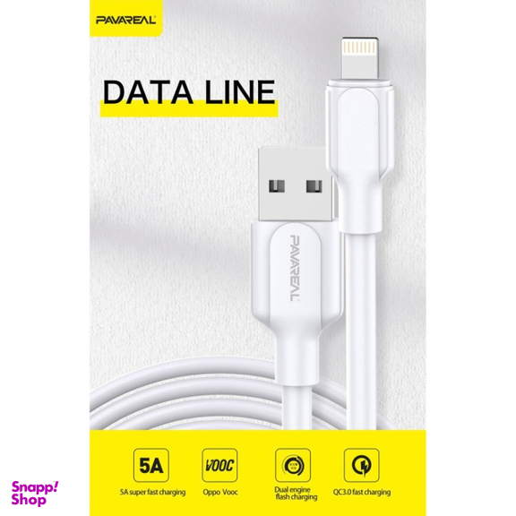 کابل تبدیل USB به لایتنینگ پاواریال (Pavareal) مدل DC-126 طول 1 متر