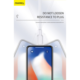 کابل تبدیل USB به لایتنینگ پاواریال (Pavareal) مدل DC-126 طول 1 متر