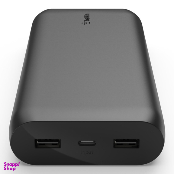 شارژر همراه بلکین (Belkin) مدل BPB003btBK BoostCharge ظرفیت 20000 میلی آمپر ساعت