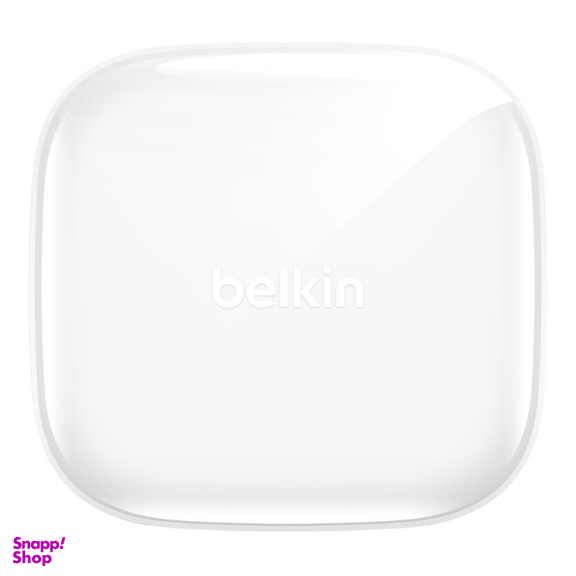 هدفون بی سیم (ایرباد بلوتوث) بلکین (Belkin) مدل AUC002glWH با امکان شارژ بی‌ سیم
