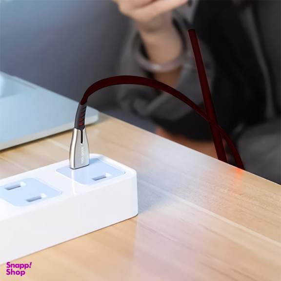 کابل تبدیل USB به لایتنینگ راک اسپیس (Rock Space) مدل RCB0670 طول 1٫2 متر
