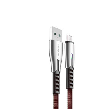 کابل تبدیل USB به MicroUSB راک اسپیس (Rock Space) مدل RCB0776 طول 1٫2 متر