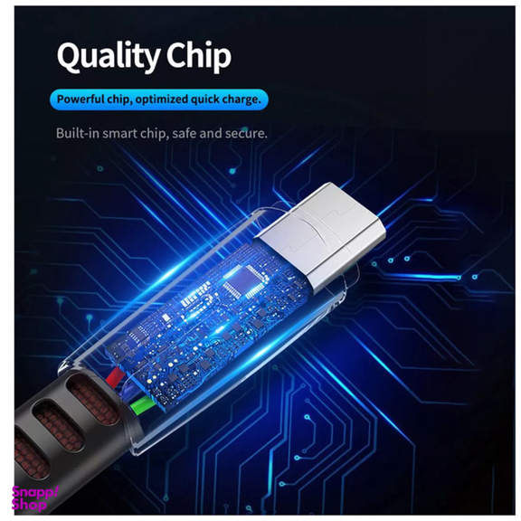 کابل تبدیل USB به MicroUSB راک اسپیس (Rock Space) مدل RCB0776 طول 1٫2 متر