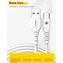 کابل تبدیل USB به USB-C پاواریال (Pavareal) مدل DC-06C طول 1 متر