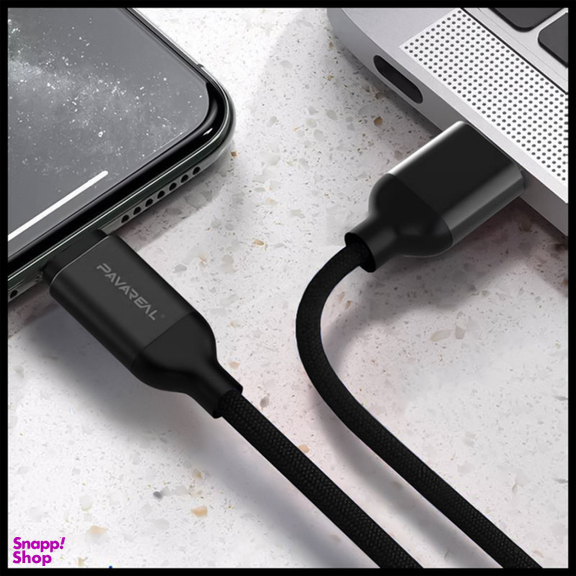 کابل تبدیل USB به MicroUSB پاواریال (Pavareal) مدل DC-158 طول 1 متر
