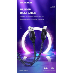 کابل تبدیل USB به MicroUSB پاواریال (Pavareal) مدل DC-158 طول 1 متر