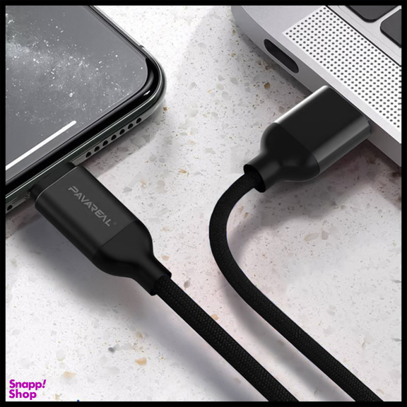 کابل تبدیل USB به لایتنینگ پاواریال (Pavareal) مدل DC-159 طول 1 متر