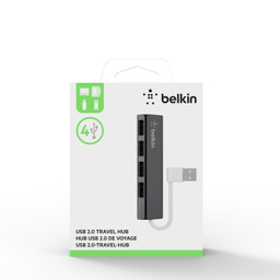 هاب فوق باریک 4 پورت USB بلکین (Belkin) مدل F4U042bt