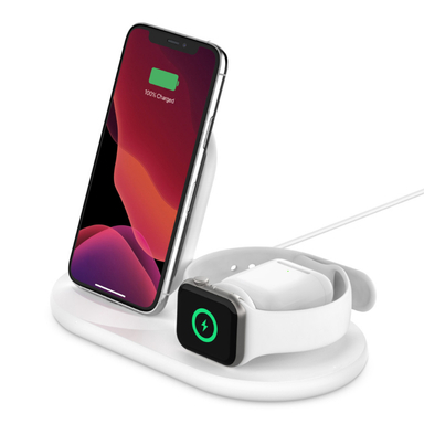 شارژر سریع بی سیم بلکین مدل WIZ001vfWH با فناوری MagSafe