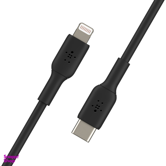 کابل شارژ سریع USB-C به لایتنینگ بلکین مدل CAA003bt1MBK طول 1 متر
