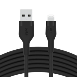 کابل شارژ سریع USB-A به لایتنینگ بلکین مدل CAA008bt1MBK طول 1 متر