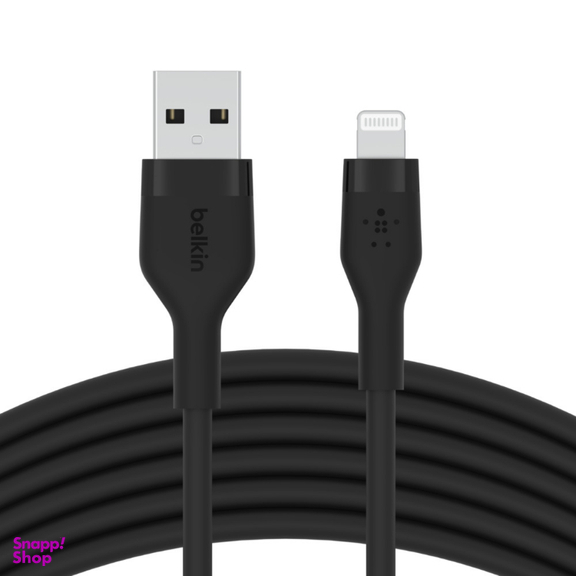 کابل شارژ سریع USB-A به لایتنینگ بلکین مدل CAA008bt1MBK طول 1 متر