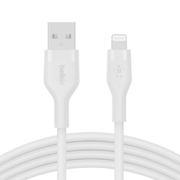 کابل شارژ سریع USB-A به لایتنینگ بلکین مدل CAA008bt1MWH طول 1 متر