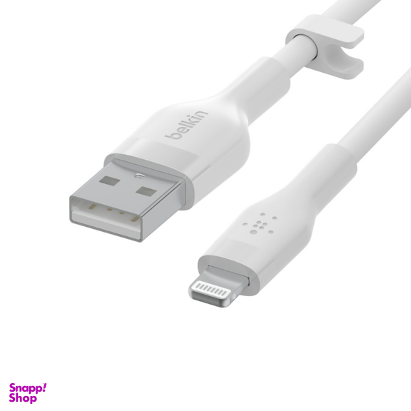 کابل شارژ سریع USB-A به لایتنینگ بلکین مدل CAA008bt1MWH طول 1 متر