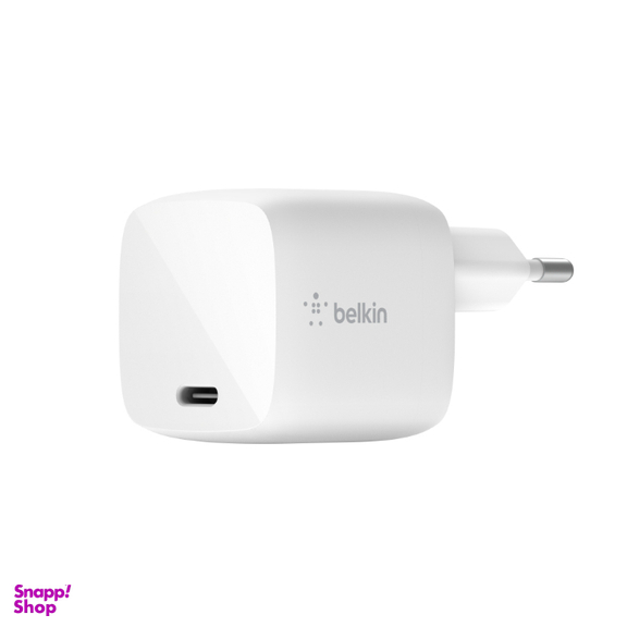 شارژر دیواری شارژ سریع بلکین (Belkin) مدل WCH001vfWH با پورت USB-C