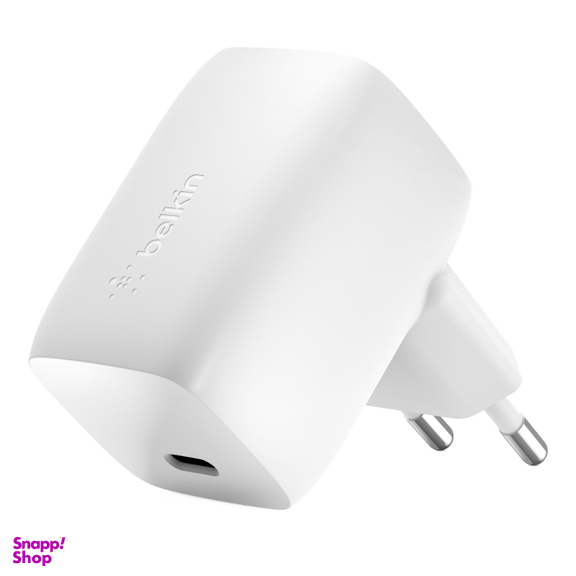 شارژر دیواری شارژ سریع بلکین (Belkin) مدل WCH002vfWH با پورت USB-C