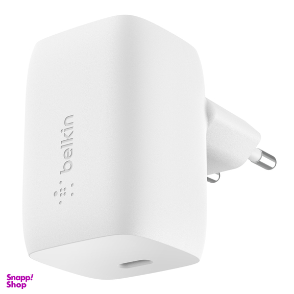 شارژر دیواری شارژ سریع بلکین (Belkin) مدل WCH002vfWH با پورت USB-C